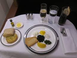 Singapore First Class Meal 2